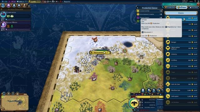 Civ 6 Trans-Siberian Railroad Achievement guide смотреть онлайн