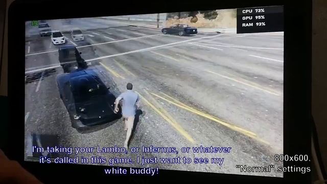 Grand Theft Auto V On SCHOOL LAPTOP?!?! || Intel Celeron N4120, Intel UHD Graphics 600, 4 GB RAM