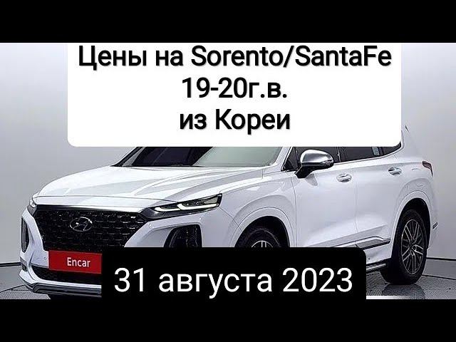 Цены на Kia Sorento и Hyundai SantaFe 2.2d 2019-2020г.в. #томичпроавтомобили #kia #hyundai #изкореи
