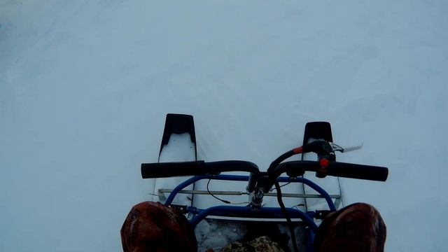 МОТОБУКСИРОВЩИК ХАСКИ. снега все больше. смотреть онлайн