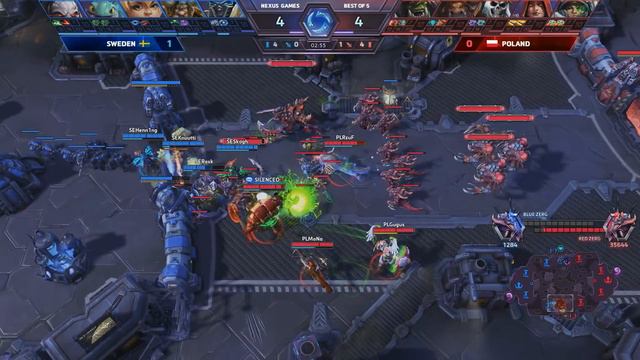 Nexus Games Europe – Playoffs Grand Finals - Sweden vs. Poland - Game 2 смотреть онлайн