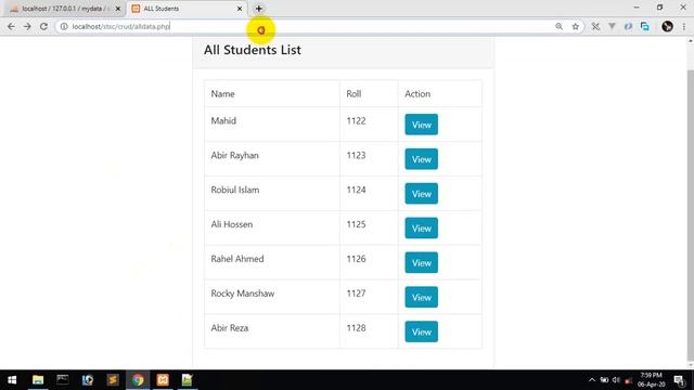 Single View & Delete | Data View Part Two | PHP Online Bangla Tutorial By Mahid | Part 4 смотреть онлайн