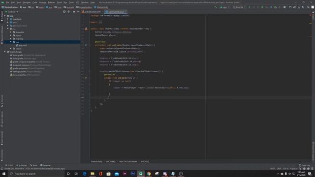 How to play sound file in your app | Android Studio | Java смотреть онлайн
