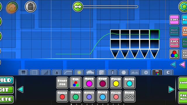 Tutorial Как сделать движущиеся блоки в Geometry Dash 2.2 смотреть онлайн