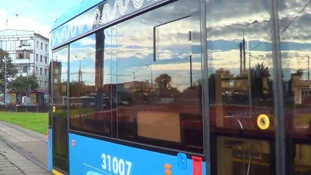 Трамвай 71-931М "Витязь-М" "Московский Транспорт" с 7 маршрутом смотреть онлайн