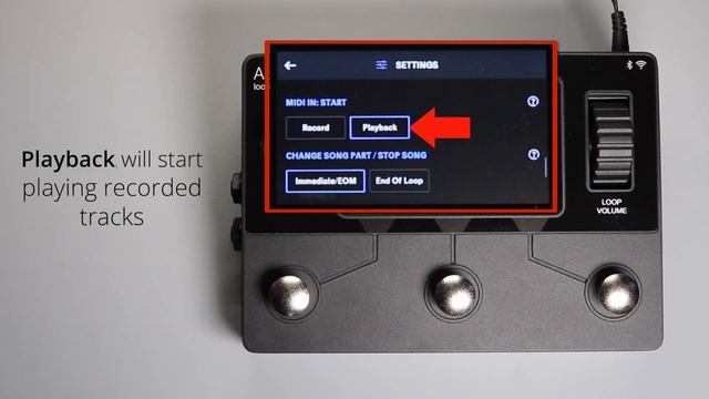 AEROS Loop Studio + BeatBuddy Drum Machine - MIDI Commands смотреть онлайн
