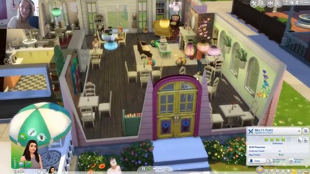 Let's Play: Sims 4 Dine Out | Part 3 | Lunch Rush! смотреть онлайн