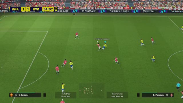 eFootball 2024 равная игра vs ShchetMax, ближе к ничьей смотреть онлайн