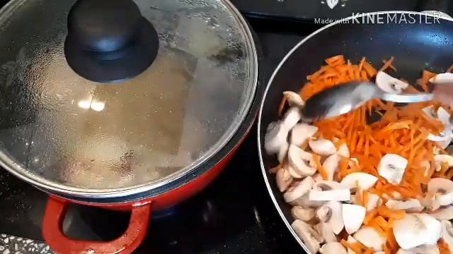 Сливочный суп с шампиньонами!! ОоОоОочень ВКУСНО !! 13.06.2019