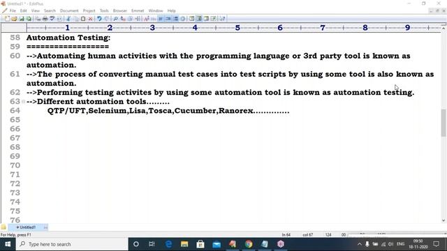MANUAL + SELENIUM tutorials || Demo - 3 || by Mr. Mahesh On 18-11-2020 @9:30AM смотреть онлайн