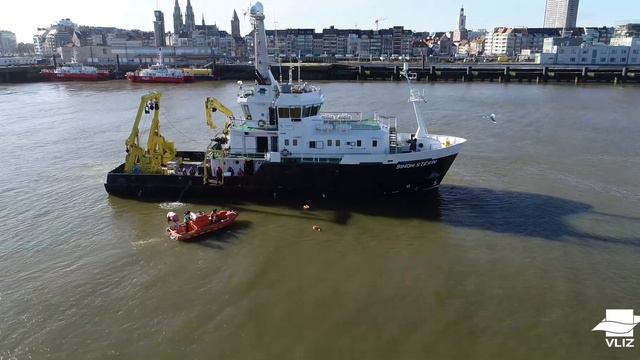 RV Simon Stevin @Port of Ostend смотреть онлайн