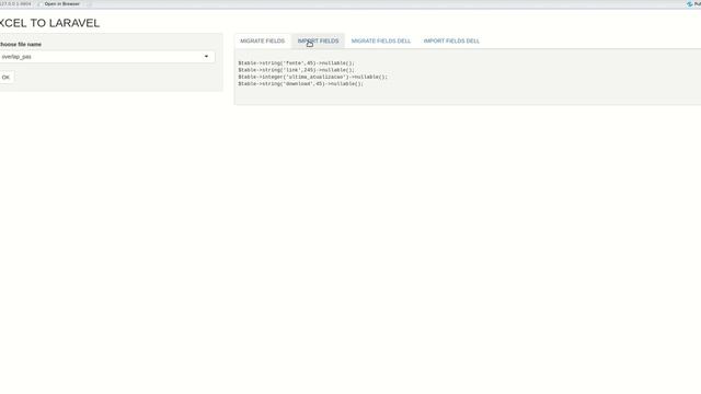 Excel to migrate/import LARAVEL смотреть онлайн