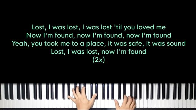 Lost - Maroon 5 (Original Key Karaoke Slower Version) - Piano Instrumental Cover with Lyrics смотреть онлайн