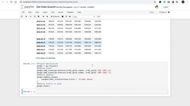Python for Algorithmic trading: Quandl A to Z. Download commodities, real estates and market data. смотреть онлайн