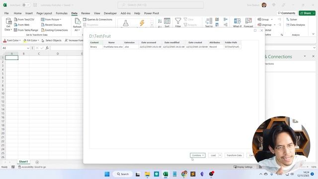 ทำยังไงให้ Refresh Power Query แล้วไม่ Error แม้มีการแก้ไขชื่อไฟล์ต้นทาง? смотреть онлайн