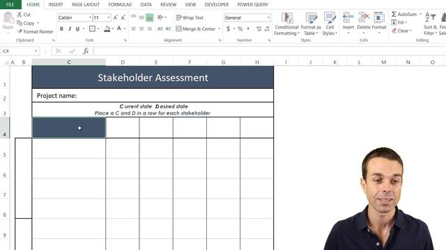 How To Make (and Use) A Stakeholder Engagement Assessment In Excel