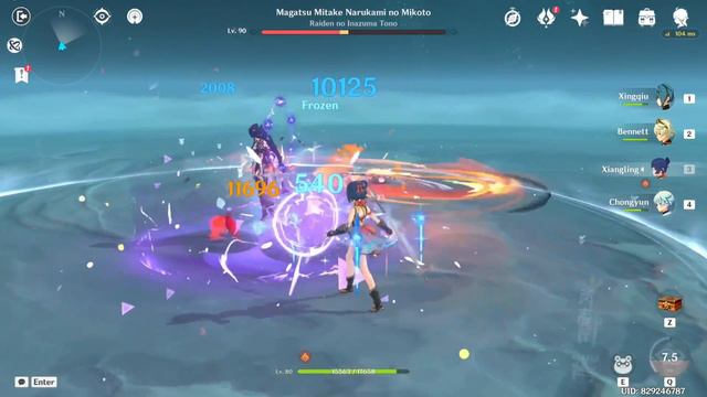 OG National Team VS Raiden Shogun Weekly Boss | Genshin Impact