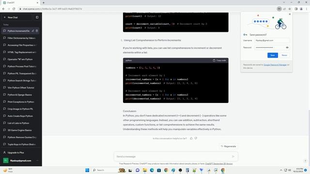 Behaviour of increment and decrement operators in Python смотреть онлайн