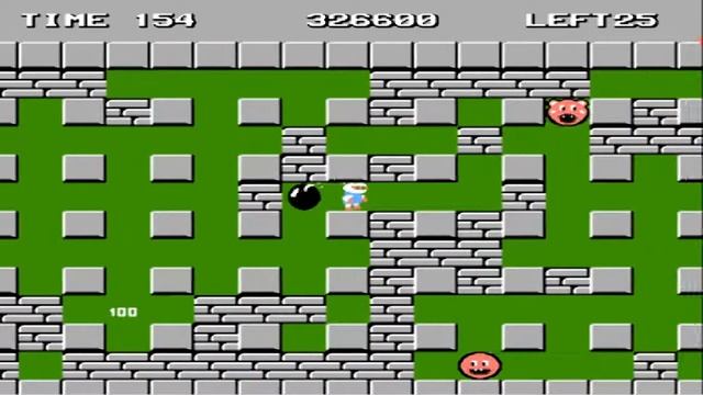 Прохождение Bomberman 1 денди (nes) Dendy смотреть онлайн