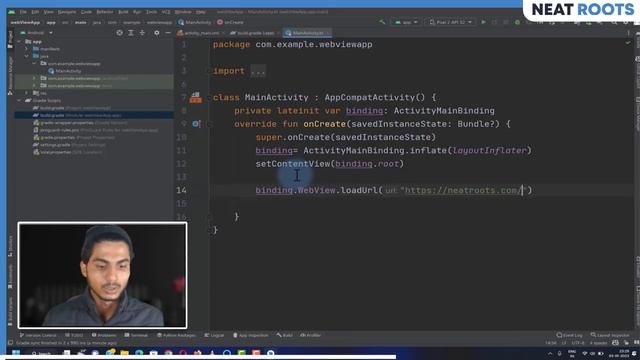Convert Website into App - Webview in Android смотреть онлайн