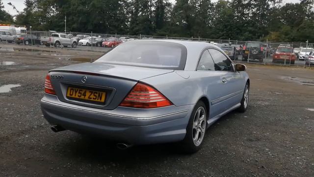 Lot 25 - 2004 Mercedes-Benz CL500 (W215) смотреть онлайн