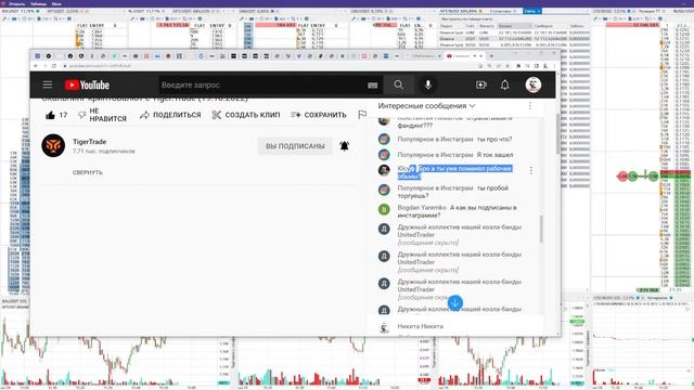 Скальпинг криптовалют с Tiger.Trade (19.10.2022) смотреть онлайн