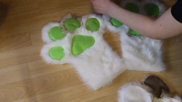 How To Make Fursuit Cat Paws