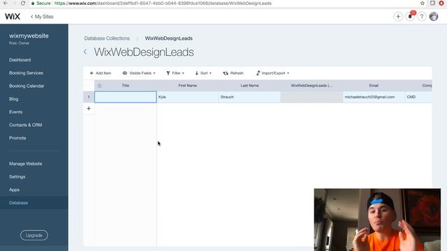 Managing And Editing Databases In Wix - Wix Code Tutorial 2018