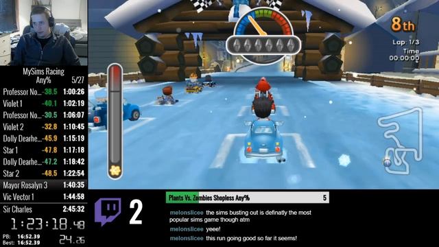 [WR] MySims Racing Any% Speedrun in 2:44:43 смотреть онлайн