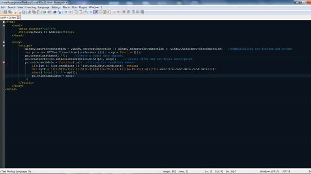Get Local IP Address in JavaScript смотреть онлайн