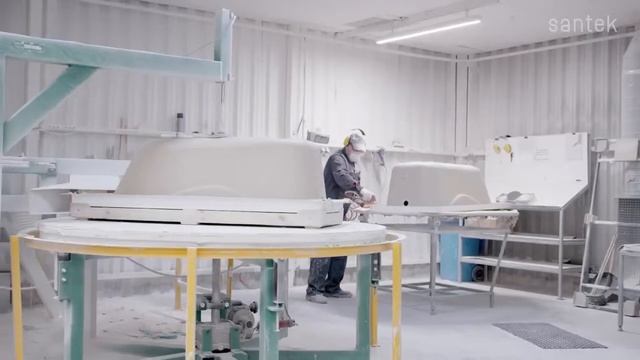 Производство акриловой продукции SANTEK смотреть онлайн