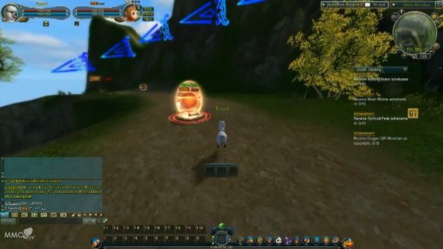 The Aurora World racing mini-game commentary gameplay - MMO HD TV (720p) смотреть онлайн