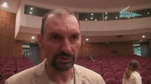 Михаил Тарковский с фильмом Замороженное время в Афинах. (2015 г.)