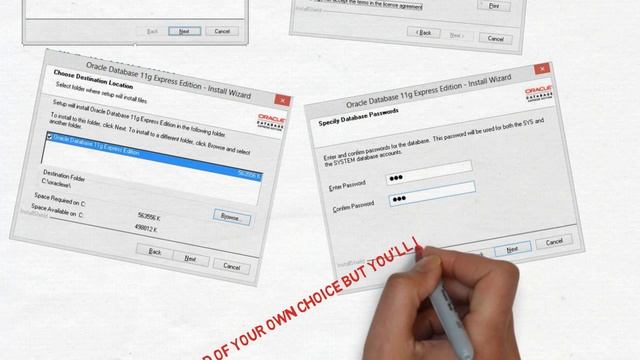 Oracle Database tutorial: How to install Oracle Database 11g on windows 7 смотреть онлайн