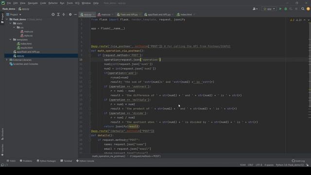 Flask and API | Part-4 | Flask | API | Python |Rest | Soap | Get | Post смотреть онлайн
