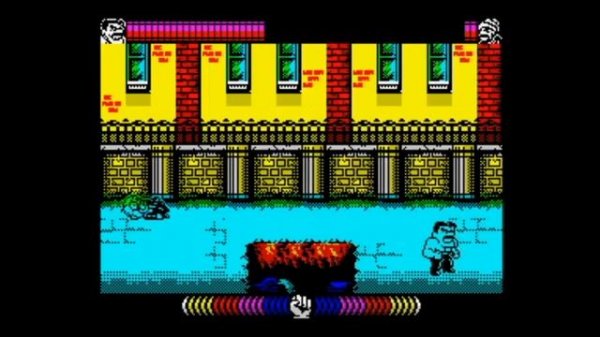 Mighty Final Fight HAGGAR (2018) Walkthrough + Review, ZX Spectrum