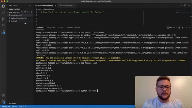 How To Create A Virtual Environment In Python смотреть онлайн
