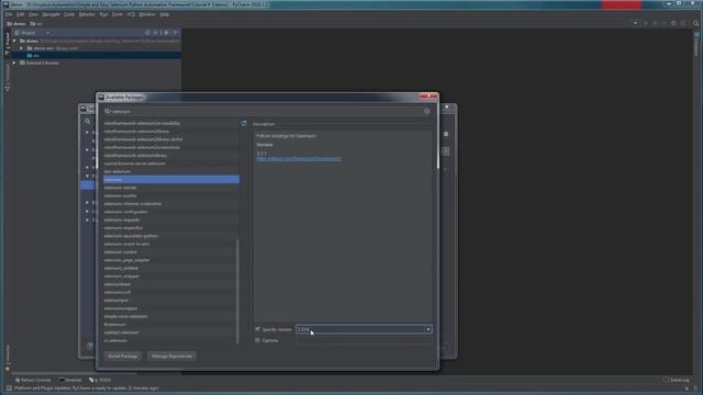 Simple and Easy Selenium Python Automation Framework | Tutorial # 1 смотреть онлайн