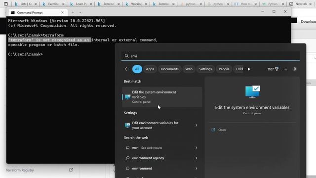 'terraform' is not recognized as an internal or external command, operable program or batch file смотреть онлайн