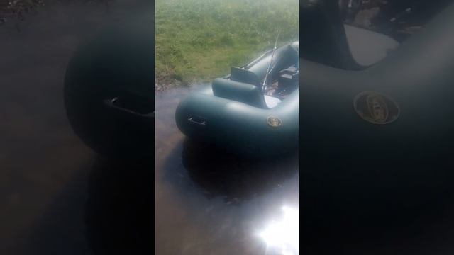 Лодка спиннингиста -одиночки , которую не стыдно и показать людям. Одноместный водный Джип!))) смотреть онлайн