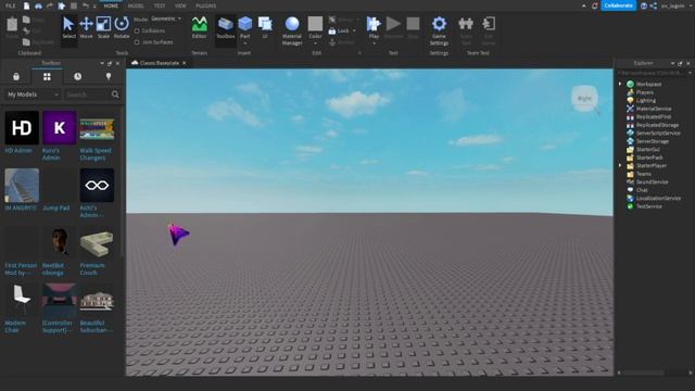 КАК СДЕЛАТЬ ВИД ОТ ПЕРВОГО ЛИЦА??? (Гайд по Roblox Studio) смотреть онлайн