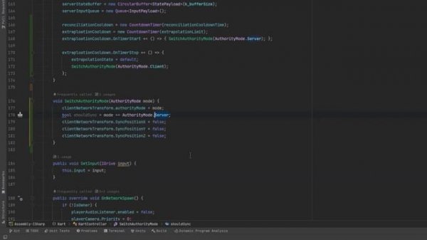 Unity Netcode Lag Compensation using Extrapolation