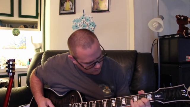 ESP eclipse vs Gibson Les Paul standard clean amp смотреть онлайн