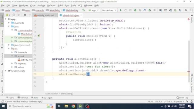 Alert Dialog in Android programming смотреть онлайн
