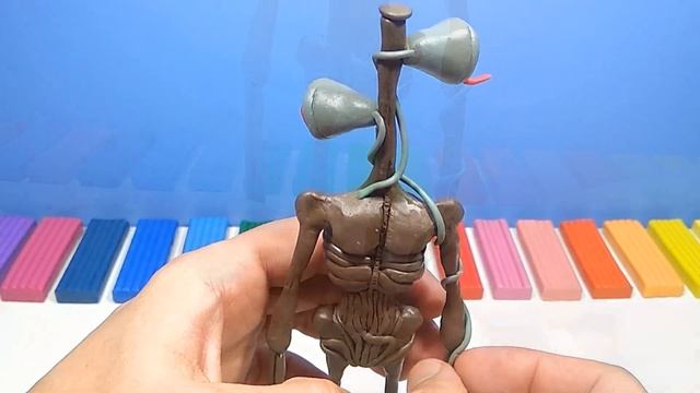 Лепка Сиреноголового и Фонареголового | Siren head Trevor Henderson's из пластилина | #Avipi смотреть онлайн