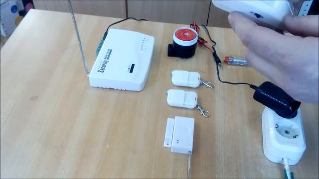 GSM сигнализация Security Alarm System смотреть онлайн