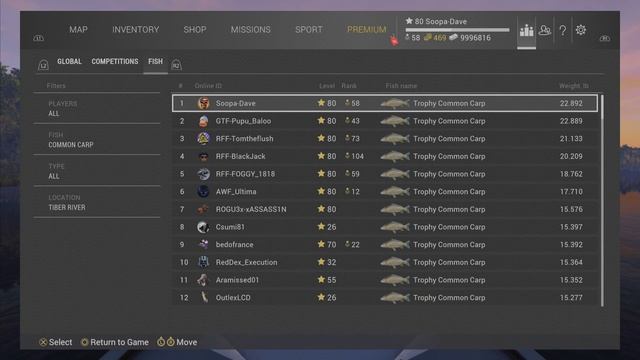 Fishing Planet Mighty Carp Tournament Qualifier #1 #2 #3 Guide смотреть онлайн