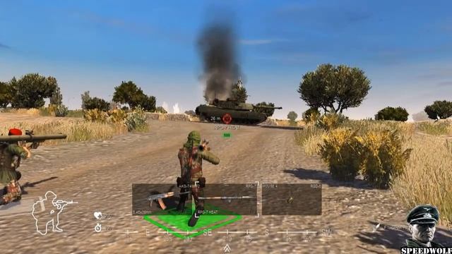 Call to Arms - strategy guide - effectively destroying tank with rocket launcher смотреть онлайн