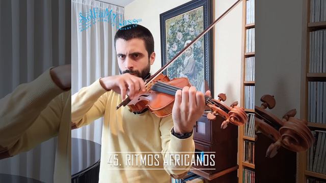 Stradivari Método 1 Violín   45 Ritmos Africanos Metrónomo Negra = 70