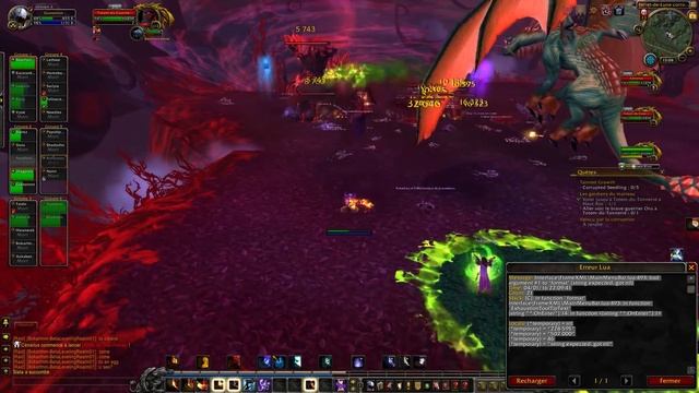 Aperçu du combat contre Cenarius - Alpha de Legion смотреть онлайн